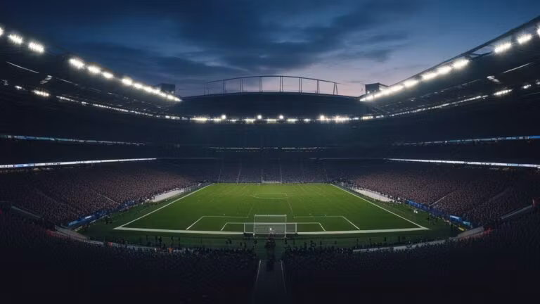 Toàn cảnh sân vận động World Cup nhìn từ trên cao